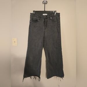 Zenana Outfitters Charcoal Flare Jeans